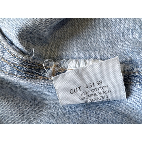 Vintage 90s Guess Denim Overalls Size XL - Picture 10 of 10